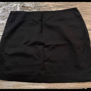 Express Design Studio Black Studded Skirt